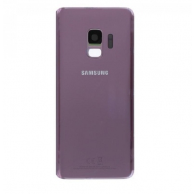 Samsung G960F Galaxy S9 tampa traseira da bateria violetinė (Lilac Purple) (usado grade A, original)