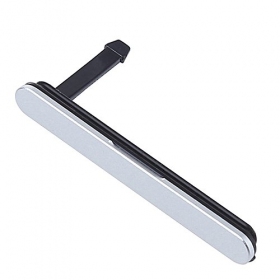 Sony Xperia Z5 E6603 / Xperia Z5 E6653 / Xperia Z5 E6683 SIM e MicroSD side cover (branco)