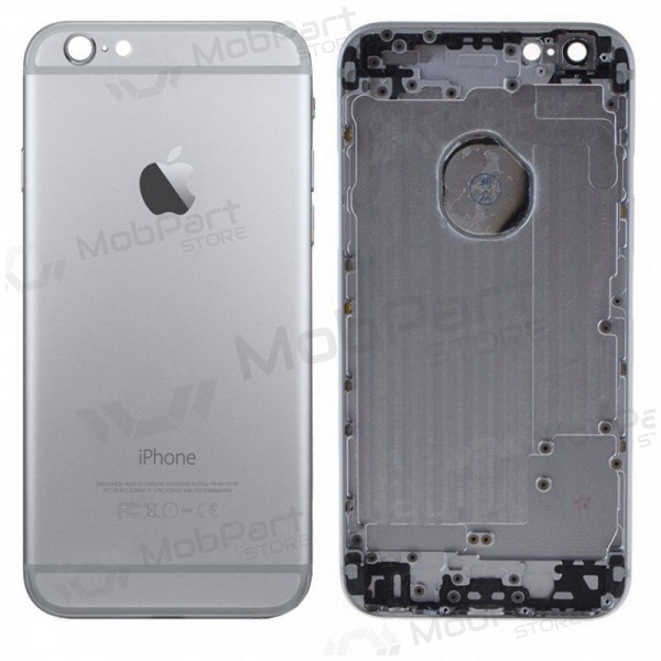 Apple iPhone 6 tampa traseira da bateria cinza (space grey) (usado grade B, original) Apple iPhone 6 tampa traseira da bateria cinza (space grey) (usado grade B, original)