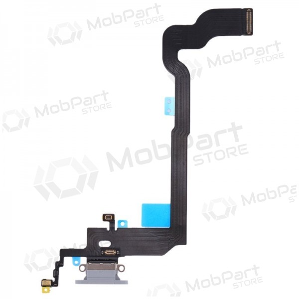 Apple iPhone X conector de carga (prata) Apple iPhone X conector de carga (prata)