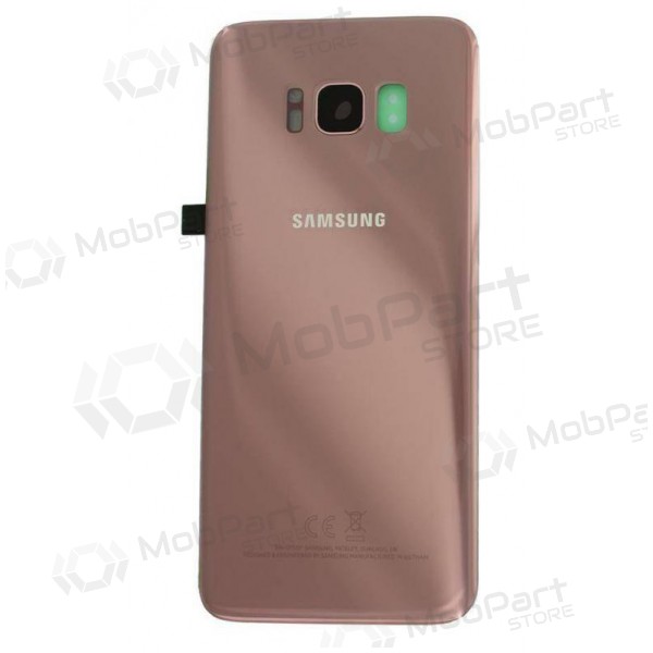 Samsung G950F Galaxy S8 tampa traseira da bateria rosa (Rose Pink) (usado grade B, original) Samsung G950F Galaxy S8 tampa traseira da bateria rosa (Rose Pink) (usado grade B, original)