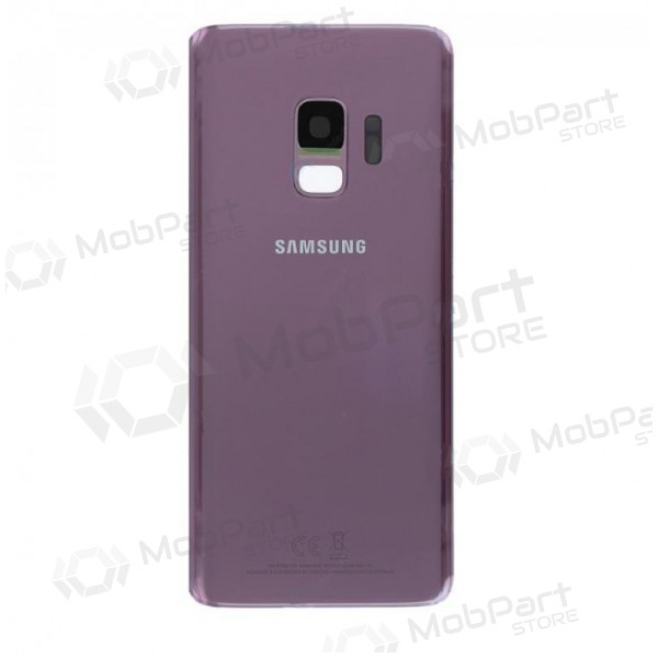 Samsung G960F Galaxy S9 tampa traseira da bateria violetinė (Lilac Purple) (usado grade C, original) Samsung G960F Galaxy S9 tampa traseira da bateria violetinė (Lilac Purple) (usado grade C, original)