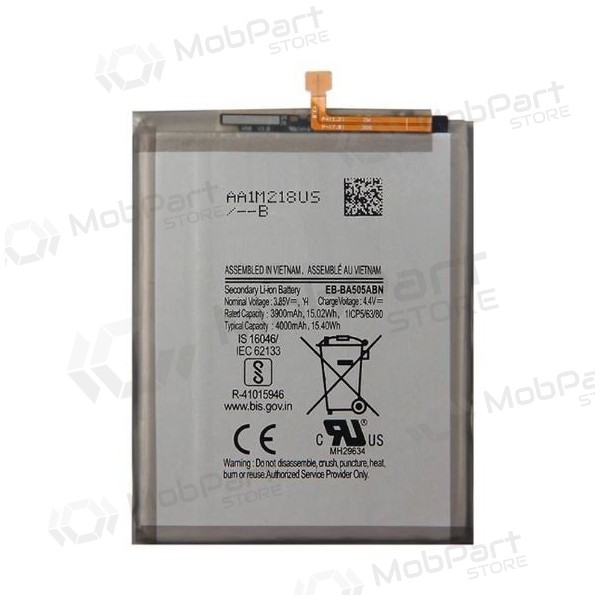 Samsung A205 Galaxy A20 2019 (EB-BA205ABN) bateria / acumulador (4000mAh) Samsung A205 Galaxy A20 2019 (EB-BA205ABN) bateria / acumulador (4000mAh)