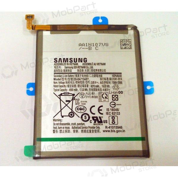 Samsung Galaxy A71 bateria, akumuliatorius (original) Samsung Galaxy A71 bateria, akumuliatorius (original)