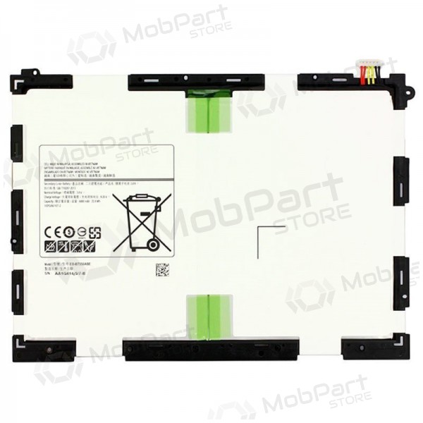 Samsung T550 Galaxy Tab A 9.7 / T555 Galaxy Tab A 9.7 LTE (EB-BT550ABE) bateria / acumulador (6000mAh) Samsung T550 Galaxy Tab A 9.7 / T555 Galaxy Tab A 9.7 LTE (EB-BT550ABE) bateria / acumulador (6000mAh)