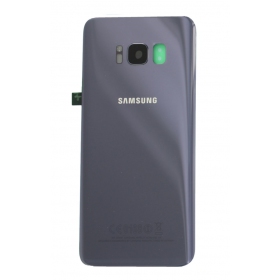 Samsung G950F Galaxy S8 tampa traseira da bateria violetinė (Orchid grey) (usado grade B, original)