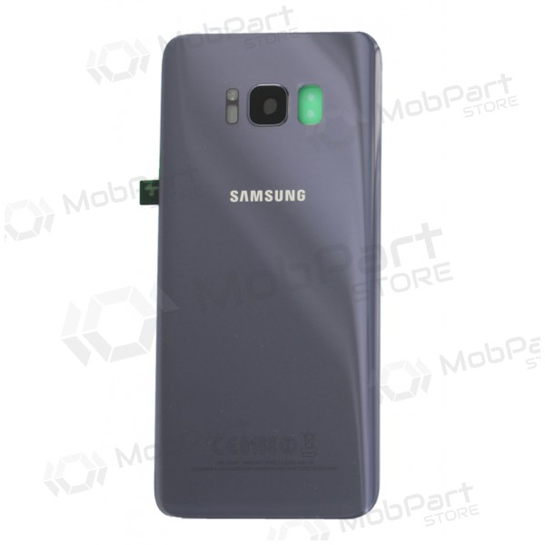 Samsung G950F Galaxy S8 tampa traseira da bateria violetinė (Orchid grey) (usado grade B, original) Samsung G950F Galaxy S8 tampa traseira da bateria violetinė (Orchid grey) (usado grade B, original)