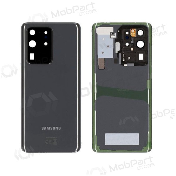 Samsung G988 Galaxy S20 Ultra tampa traseira da bateria cinza (Cosmic Grey) (usado grade B, original) Samsung G988 Galaxy S20 Ultra tampa traseira da bateria cinza (Cosmic Grey) (usado grade B, original)