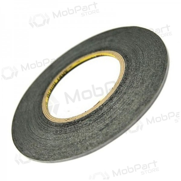 Fita adesiva dupla face 2mm (preto)