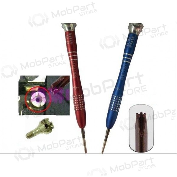 Chave de fenda para parafusos internos iPhone 4G / 4S / 5G / 5C / 5S / SE / 6 / 6+ / 7 / 7+ / 8 / 8+