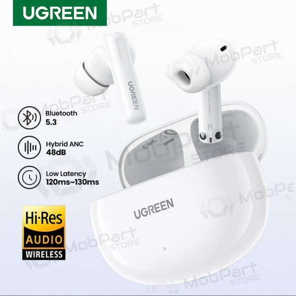 Sem fios ausinės Ugreen WS200 HiTune T6 Active Noise-Cancelling Earbuds Sem fios ausinės Ugreen WS200 HiTune T6 Active Noise-Cancelling Earbuds