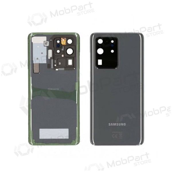 Samsung G988 Galaxy S20 Ultra tampa traseira da bateria cinza (Cosmic Grey) (usado grade C, original) Samsung G988 Galaxy S20 Ultra tampa traseira da bateria cinza (Cosmic Grey) (usado grade C, original)