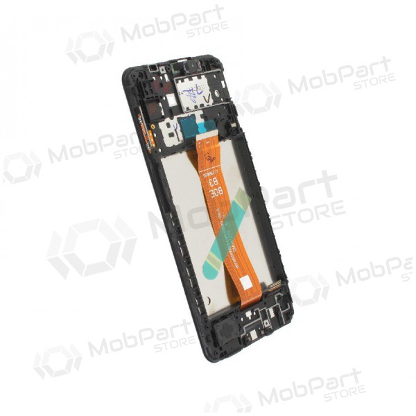 Samsung A127 Galaxy A12s (A125F LCD brown flex) 2021 ecrã (preto) (com moldura) (service pack) (original) Samsung A127 Galaxy A12s (A125F LCD brown flex) 2021 ecrã (preto) (com moldura) (service pack) (original)