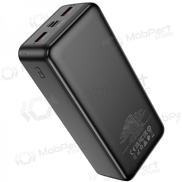 Bateria externa Power Bank Hoco J136B 22.5W+PD20W 30000mAh preto