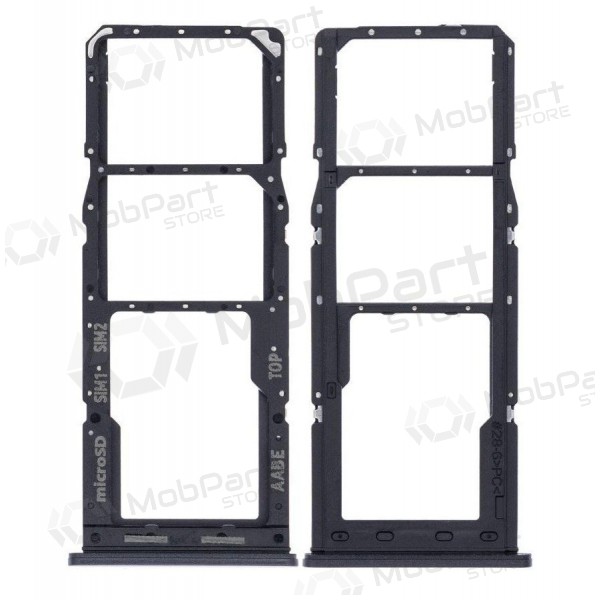 Samsung Galaxy A125 A12 / A127 A12S SIM titular do cartão (preto) (service pack) (original) Samsung Galaxy A125 A12 / A127 A12S SIM titular do cartão (preto) (service pack) (original)