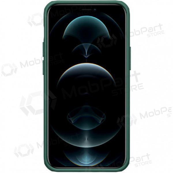 Apple iPhone 15 Plus capa „Nillkin Frosted Shield“ (verde)