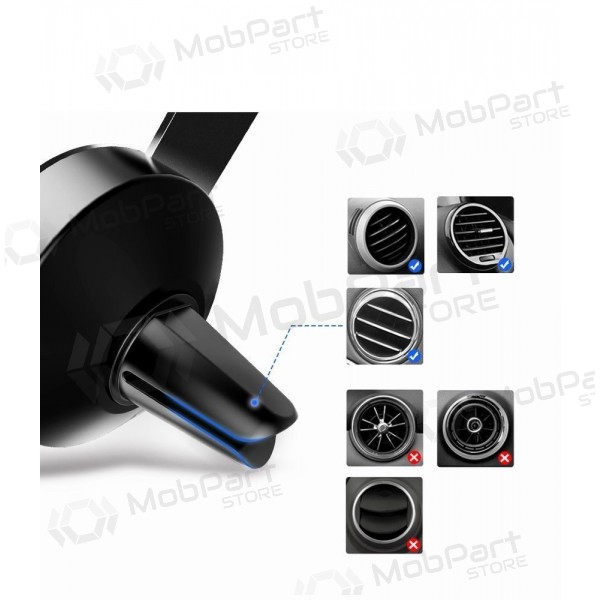 Suporte de telefone para carro Ugreen LP130 para grelhas de ventilação.