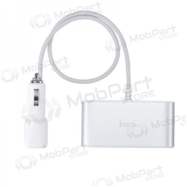 Carregador de carro - šakotuvas Hoco Z13 2xUSB 3xconnector Carregador de carro - šakotuvas Hoco Z13 2xUSB 3xconnector
