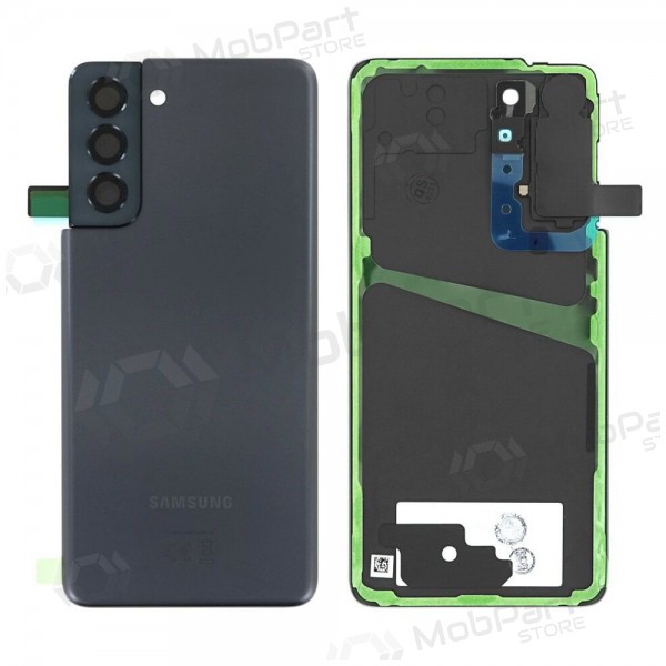 Samsung G991 Galaxy S21 5G tampa traseira da bateria (Phantom Grey) (usado grade C, original) Samsung G991 Galaxy S21 5G tampa traseira da bateria (Phantom Grey) (usado grade C, original)