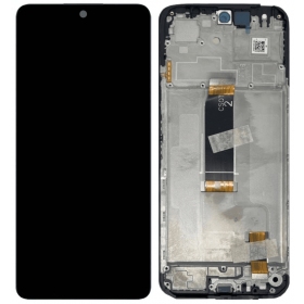 Xiaomi Redmi 13 4G, 5G, Poco M6 4G ecrã (preto) (com moldura) (original)