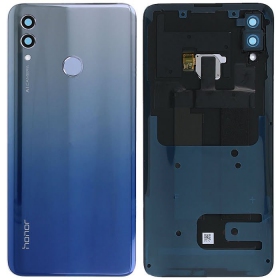 Huawei Honor 10 Lite tampa traseira da bateria azul (Sky Blue) (usado grade B, original)