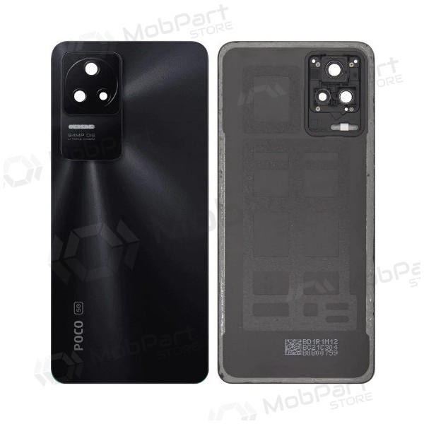 Xiaomi Poco F4 tampa traseira da bateria (preto) (original) (service pack) Xiaomi Poco F4 tampa traseira da bateria (preto) (original) (service pack)