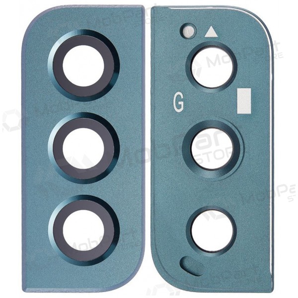 Samsung S901 Galaxy S22 lente vidro da câmera (verde) (com moldura) Samsung S901 Galaxy S22 lente vidro da câmera (verde) (com moldura)