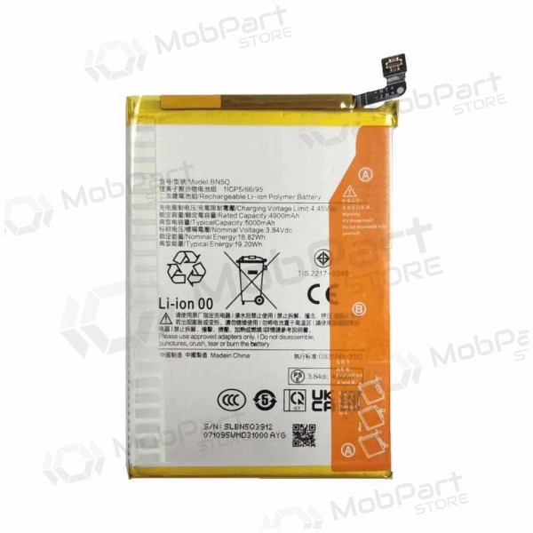 Xiaomi Redmi 13C 5G, Poco C65 bateria, akumuliatorius (BN5Q) (Premium) Xiaomi Redmi 13C 5G, Poco C65 bateria, akumuliatorius (BN5Q) (Premium)