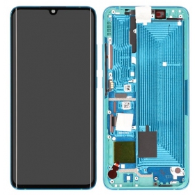 Xiaomi Mi Note 10 / Mi Note 10 Pro / Mi Note 10 Lite ecrã (verde) (com moldura) (service pack) (original)
