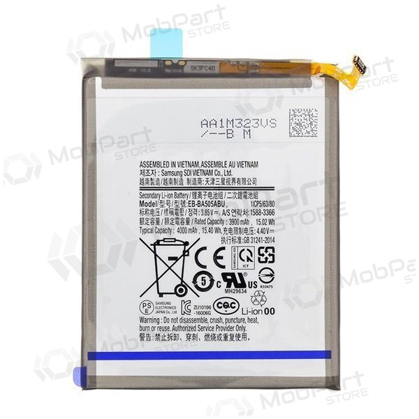 Samsung A505 Galaxy A50 2019 / A305 Galaxy A30 2019 (EB-BA505ABU) bateria / acumulador (4000mAh) Samsung A505 Galaxy A50 2019 / A305 Galaxy A30 2019 (EB-BA505ABU) bateria / acumulador (4000mAh)