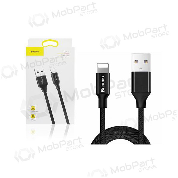 USB cabo Baseus Yiven USB Lightning 1.8m (preto) CALYW-A01