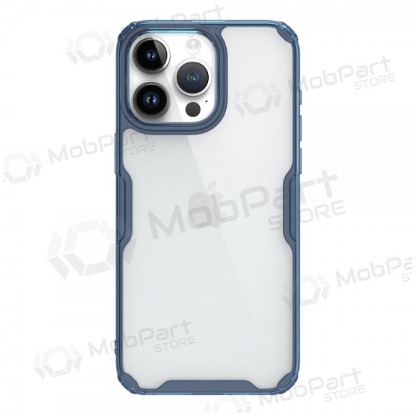 Apple iPhone 15 Plus capa „Nillkin Nature Pro“ (azul)