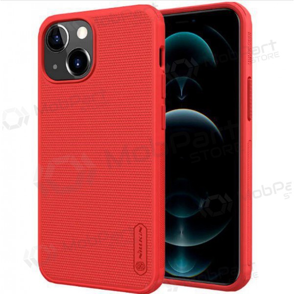 Apple iPhone 15 Plus capa „Nillkin Frosted Shield“ (vermelho)