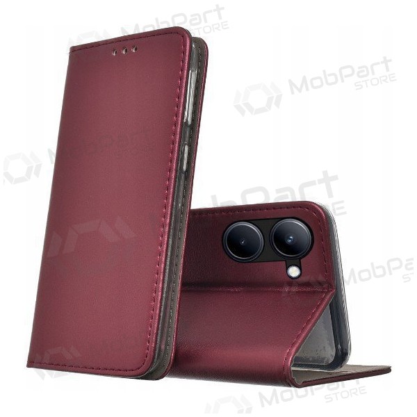 Samsung Galaxy A37 capa carteira - Smart Magnetic (bordo)