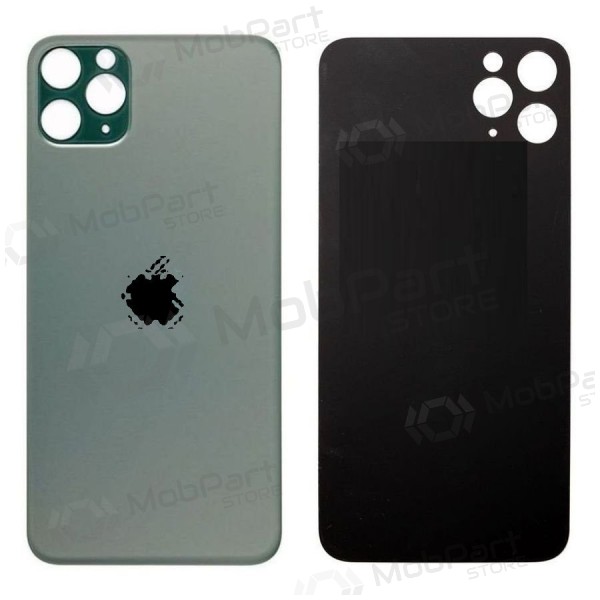 Apple iPhone 11 Pro tampa traseira da bateria verde (Midnight Green) (bigger hole for camera) Apple iPhone 11 Pro tampa traseira da bateria verde (Midnight Green) (bigger hole for camera)