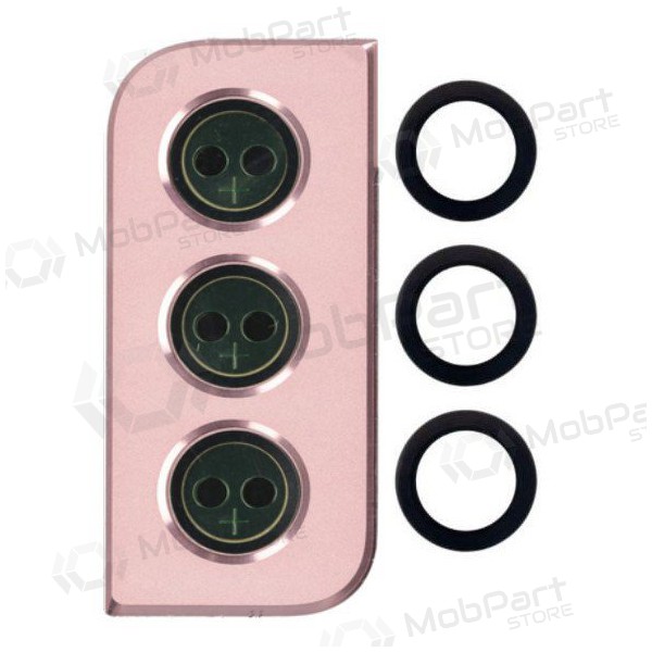 Samsung G991 Galaxy S21 5G lente vidro da câmera (rosa)