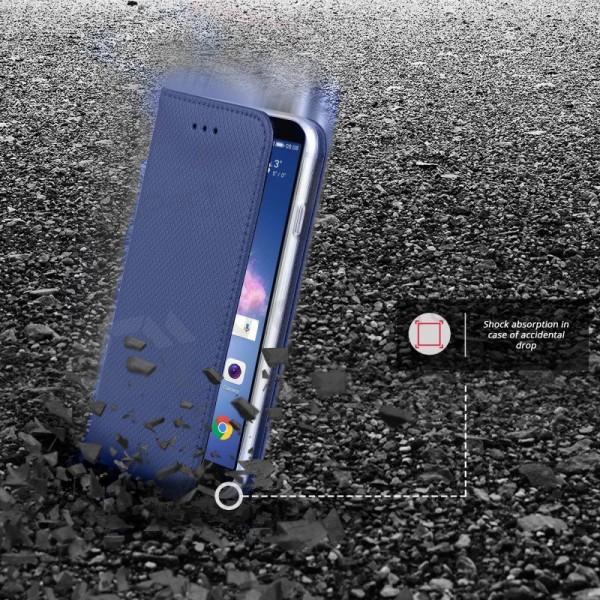 Samsung Galaxy A57 capa - Smart Magnet (azul escuro)