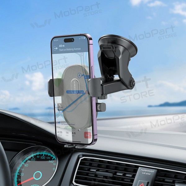 Suporte para telefone de carro Borofone BH93 (dashboard) preto