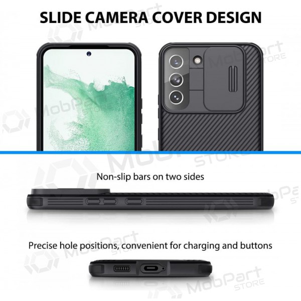 Google Pixel 7 Pro capa „Nillkin CamShield Pro“ (preto)