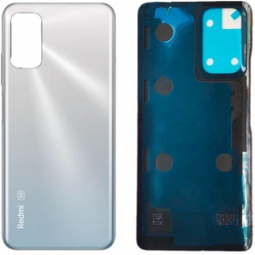 Xiaomi Redmi Note 10 5G tampa traseira da bateria (prata)