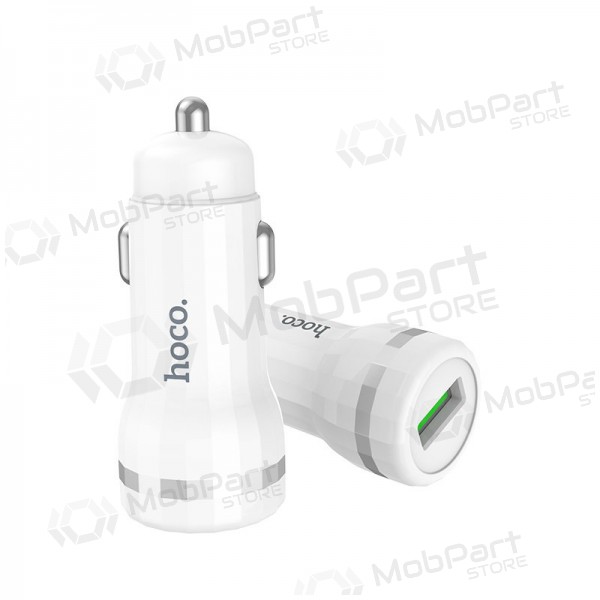 Carregador automobilinis Hoco Z27A Staunch Quick Charge 3.0 (3.1A) (branco)
