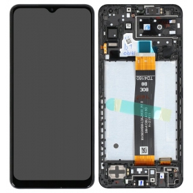 Samsung Galaxy A13 5G ecrã (preto) (com moldura) (original)