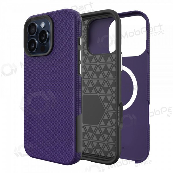 Capa Perfectionists Triangle Mag Case Apple iPhone 15 Pro Max roxo