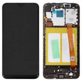 Samsung A202 Galaxy A20e 2019 ecrã (preto) (com moldura) (service pack) (original)
