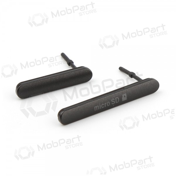 Sony Xperia M4 Aqua E2303 / Xperia M4 Aqua E2306 / Xperia M4 Aqua E2353 microSD e SIM side covers (preto) Sony Xperia M4 Aqua E2303 / Xperia M4 Aqua E2306 / Xperia M4 Aqua E2353 microSD e SIM side covers (preto)