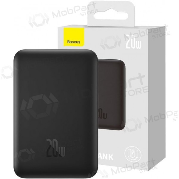 Bateria externa Power Bank Baseus Magnetic Mini Air 20W 10000mAh preto P10059001113-00