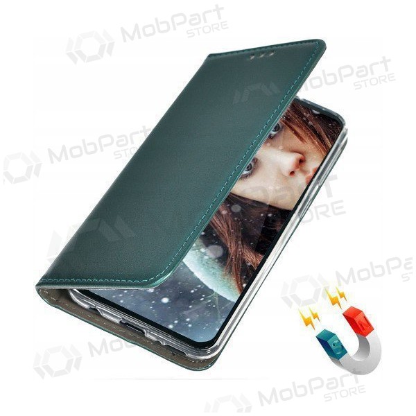 Samsung Galaxy A37 capa - Smart Magnetic (verde escuro)