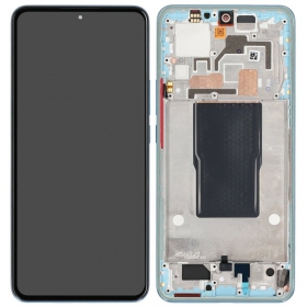 Xiaomi 12T / 12T Pro ecrã (azul) (com moldura) (Premium)