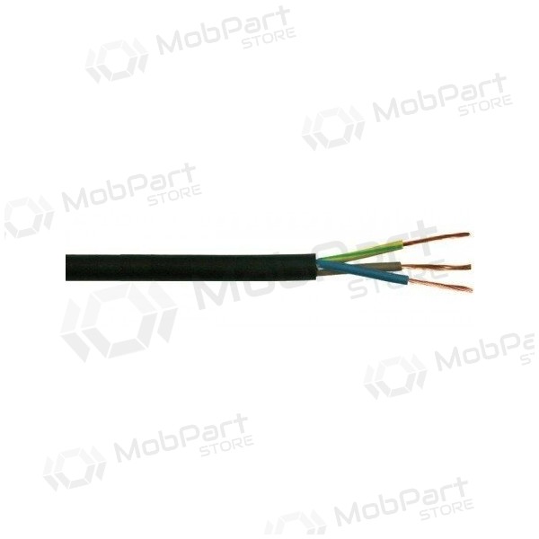 Cabo flexível Elpar H05RR-F 3x1.5 mm² cobre borracha 300/500 V