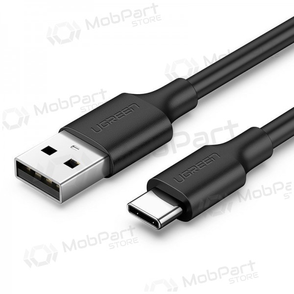 USB cabo Ugreen US287 USB to USB-C 3A 2.0m preto